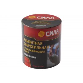 Герметизирующая лента СИЛА SFLEX-1015W (ремонтная; сверхсильная; 10 см х 1,5 м; прозрачная) Б0050343 