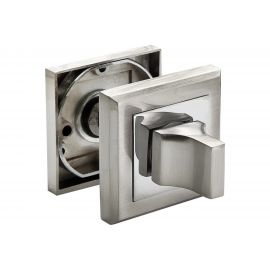 Сантехническая завёртка RUCETTI RAP WC-S SN/CP, цвет-бел. никель/хром 9010416 