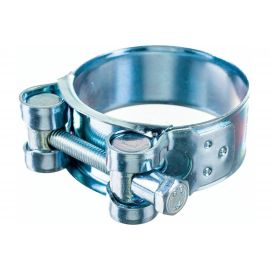 Силовой хомут Nord-Yada Д: 48-51 мм, Ш: 22 мм, Т: 1,2 мм, болт: М6х55, оцинкованная сталь 905993 