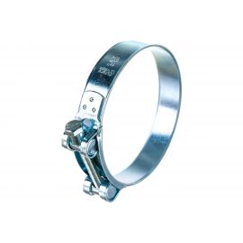 Силовой хомут Nord-Yada Д: 104-112 мм, Ш: 24 мм, Т: 1,5 мм, болт: М8х75, оцинкованная сталь 906005 