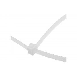 Нейлоновая хомут-стяжка с тройным замком REXANT 300x7,6 мм, белая, упаковка 100 шт. 67-0302 