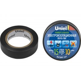 Изоляционная лента Uniel 10/15/01 BLK UIT-135P 4510 