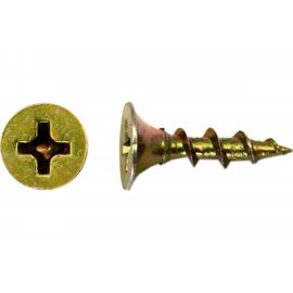 Саморез по дереву КРЕП-КОМП жёлтый цинк PH-2, 3,5х19, 150 шт. ждп1935мф 