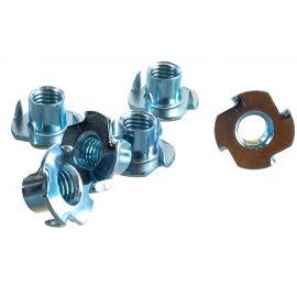 Крыльчатая гайка КРЕП-КОМП врезная DIN1624 м10х13 15шт гкв10мф 