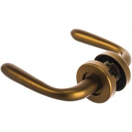 Дверная анодированная ручка (цвет коричневый) PUERTO DH 01-07 BR 