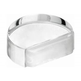 Дверной самоклеющийся стопор Hettich 40x46 мм, пластмасса, позрачный 954642 