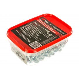 Саморез BULLIT ШСММ прессшайба 4.2x19 200 шт., пл.конт 280 мл 14-0019150 