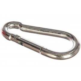 Карабин ЗУБР DIN 5299С, 12 мм, 1 шт, оцинкованный 304546-12 