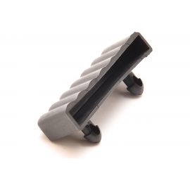 Комплект накладных латодержателей LIK премиум, для ламели шириной 63мм, черный, 10шт LIК002-4007 