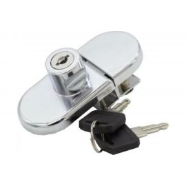 Замок для стеклянных дверей без врезки Brante 112940 