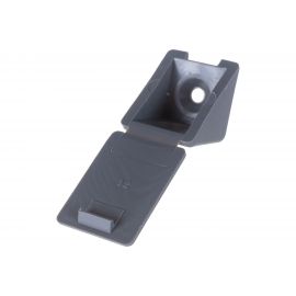 Мебельный уголок с шурупом Невский Крепеж темно серый 6 шт 822900 