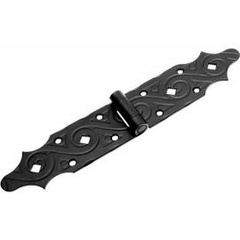 Фигурная петля Домарт серия ЯРОСЛАВЛЬ (140x140 мм; кованая; черный) 171085 