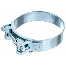 Силовой хомут Nord-Yada Д: 86-91 мм, Ш: 24 мм, Т: 1.5 мм, болт: М8х70, оцинкованная сталь 906002 