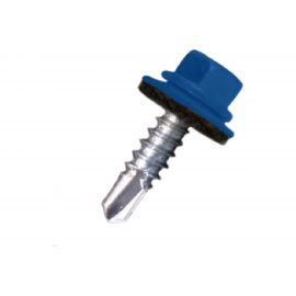 Саморез по металлу Daxmer св. №2 4,8х19 RAL 5005 10432 