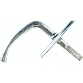 Оконная ручка Левша Р1 цинк У1-2159.ЦБ 