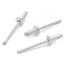 Заклепки вытяжные алюминиевые (50 шт; 4.8х20 мм) Дело Техники 451520 