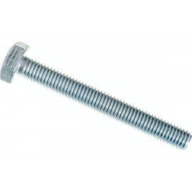 Болт Стройметиз полная резьба DIN933 М10х80, класс прочности 5.8, цинк 10 шт. 3012138 