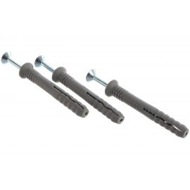 Дюбель-гвоздь VIPКрепеж потайной бортик 8х60 3 шт 10818 VIP 