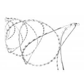 Проволока VOLOKA егоза АКЛ оцинкованная 500/40/3, бухта 10 м.п. АКЛ-500-40-3 