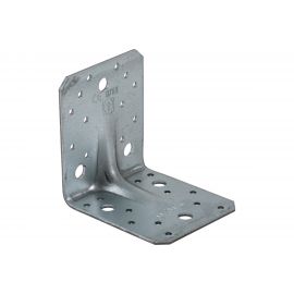 Крепежный особопрочный уголок с ребром VORMANN 105х105х90х3 мм, оцинкованный 70 933 000 