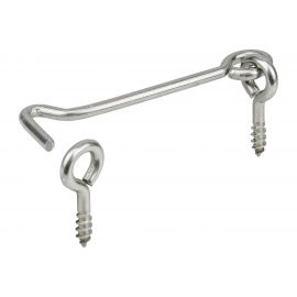 Крючок VORMANN накидной с осью, d80 мм, нержавеющая сталь 010082080 
