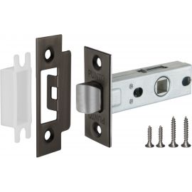 Врезная защелка PUNTO L45-8 GR графит 36935 