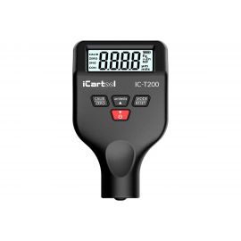 Толщиномер лакокрасочных покрытий iCartool nFe/Fe, точность 2,5%, макс.1500 мкм, подсветка дисплея IC-T200 