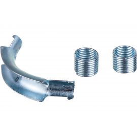 Фиксатор поворота REHAU 90 град 16 мм оцинкованная сталь, с кольцами 11388811002 