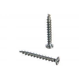 Оконный саморез Метизный двор 4,0x35 острый, белый, 25 шт. 4690441018489 