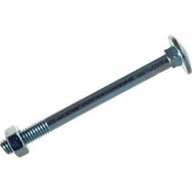 Болт с п.кр. гол. и кв.подголовком, с гайкой ЕВРОПАРТНЕР DIN603 Zn M8x90 2шт. 6 0533 2 