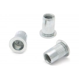 Резьбовые заклепки Дело Техники стальные, с насечкой, М4х11 мм, 50 шт. в пакете 457410 