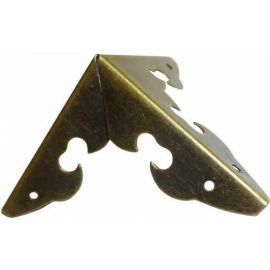 Декоративный угол Левша 30x30x30, бронза, 4 шт. У8-7219.СБ 