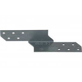 Угловой крепеж для бруса VORMANN левый 33х33х170х2 мм, оцинкованный 70 947 000 