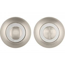 Поворотная ручка PUNTO BK6 TL SN/CP-3 матовый никель/хром 33239 