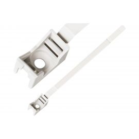 Ремешок-опора для труб и кабеля ЕВРОПАРТНЕР PRNT 32-60 белый, с шурупом и дюбелем, 25 шт. 2000 F 