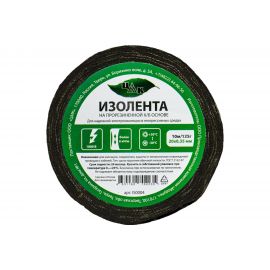 Изолента ЦМК Х/Б, 20 мм х 10 м, односторонняя, черная, 125 г IS0004 
