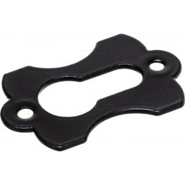 Декоративная накладка под евроцилиндр Amig черная 12634 