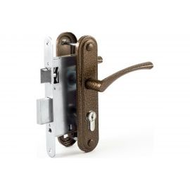 Врезной замок ЗЕНИТ Омега-ЗВ7 бронза 19430 