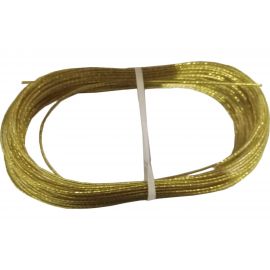 Стальной латунированный трос с покрытием полиамид BEFAST 4.0 погодоустойчивый, желтый, 20м TCO040YS 