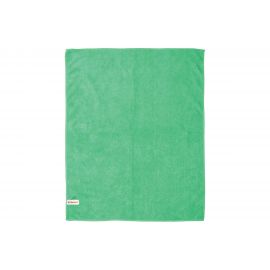 Тряпка для мытья пола ЛАЙМА плотная микрофибра, 50х60 см, зеленая 601251 