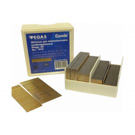 Шпильки Pegas pneumatic Combi уп. 10000 шт. 15/20/25/30 mm 1619 