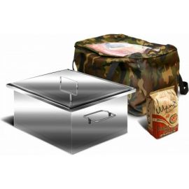 Коптильня Ольховый дым Универсал 400х200х200 мм, 1.5 мм КУ-2 