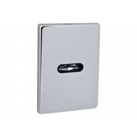 Декоративная накладка Fuaro ESC 486-S-auto RL с авт. шторками на сувальдный замок, хром СР-8, 1 шт. 42773 