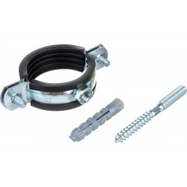 Хомут Uni-Fitt 1 1/2” 47-52 мм с резиновым уплотнителем, шпилькой и дюбелем 850U6800 