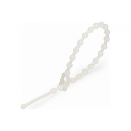 Нейлоновые стяжки FORTISFLEX КСШ 180 белый 100 штук 55818 