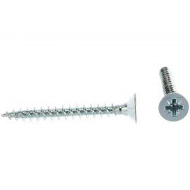 Саморез КРЕП-КОМП белый цинк POZY 4,5х40 500 шт бд4540ф 