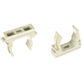 Держатель-клипса для труб Экопласт CF25G D25 мм, 10 шт 41725-10 