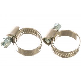 Обжимной хомут из нержавеющей стали Tech-Krep 12х22 2шт - ярлык 104043 