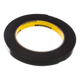 Клейкая монтажная лента STAYER "Profi" на вспененной основе черная 12 мм х 5 м 12233-12-05 
