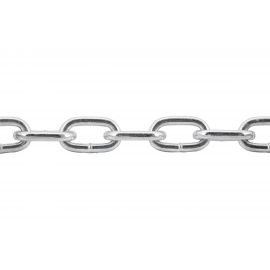 Цепь ВсВ оц., сварн., кор. зв., DIN 766, 8 мм, 1 м 00-00001104 